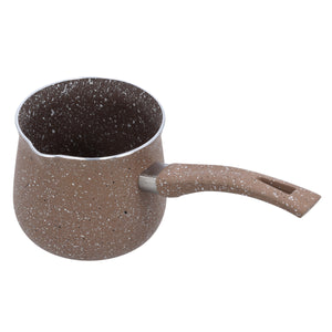 Royalford RF10192 Smart Granite Series Coffee Warmer 600ML | 5 Layer Forged Aluminium Granite Coated Milk & Coffee Pot |  Suitable for Gas, Ceramic & Halogen Stovetops