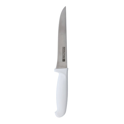 Royalford RF10232 6” boning knife| stainless steel blade, PP handle, sharp, durable & food-grade design| for trimming meat, poultry, and precise kitchen cutting tasks|