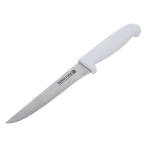 Royalford RF10232 6” boning knife| stainless steel blade, PP handle, sharp, durable & food-grade design| for trimming meat, poultry, and precise kitchen cutting tasks|