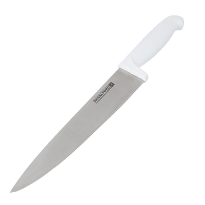 Royalford RF10235 9" Chef Knife | Stainless Steel Kitchen Knife with PP Handle | Professional Sharp Cooking Knife for Meat, Vegetables & Fruits| Durable Food Grade Blade