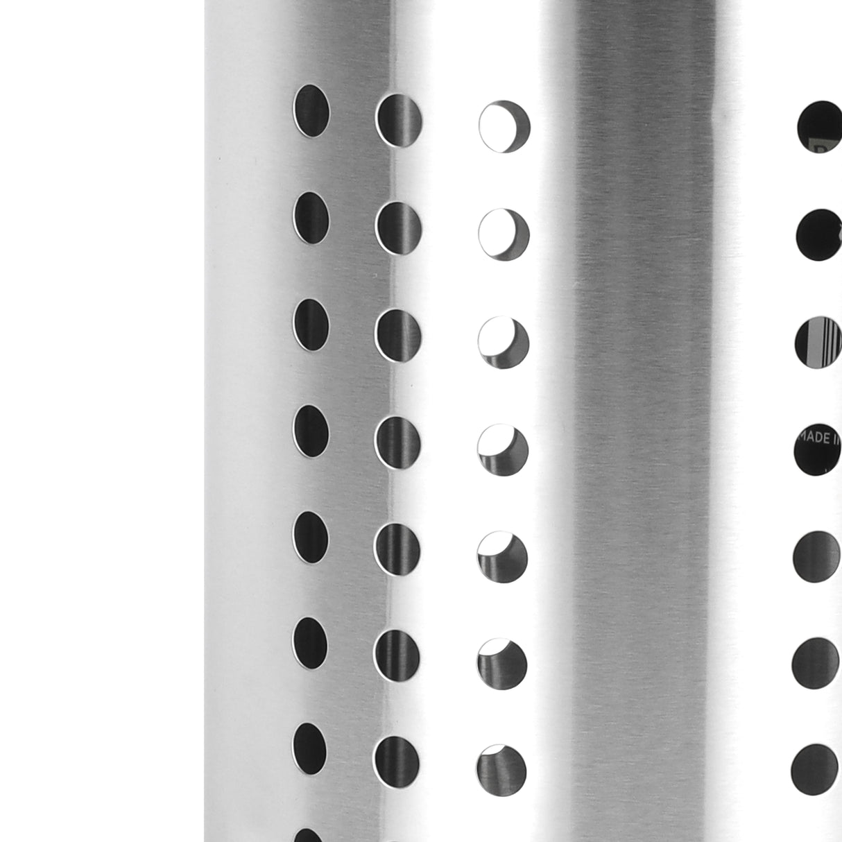 Royalford RF10247 Stainless Steel Cutlery Holder | 18cm Kitchen Utensil Organizer | Ventilated Perforated Design|  Rust Resistant Steel Stand for Spoons, Forks & Knives
