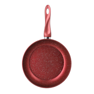 Royalford RF10264 Aluminium Frypan 30cm | 5 Layer Durable Granite Coated Non Stick Frying Pan | Forged Aluminium Body | Strong Bakelite Handle | PTFE &  PFOA Free