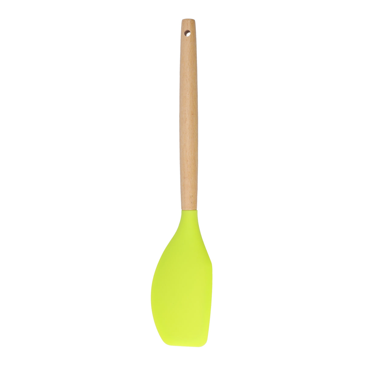 Royalford RF10273 Silicone Spatula|  Wooden Handle, made from food-grade silicone & heat-resistant| non-stick friendly, durable, flexible & ideal for cooking and baking|