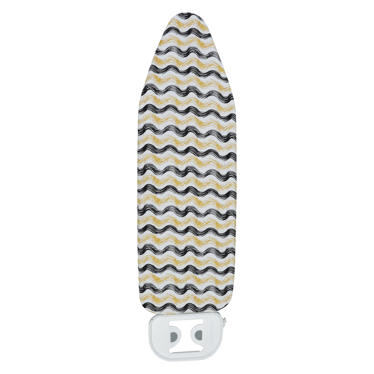 RoyalFord RF10289 Ironing Board Cover | Cotton Cover with Felt Padding |  Elastic Drawstring Locking | Toggle Fits 138x39cm Mesh Boards | Durable Heat Resistant
