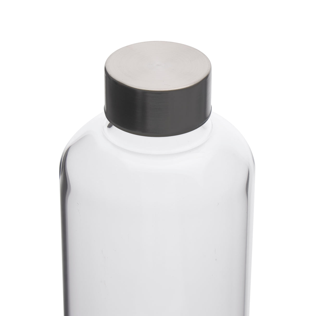Royalford RF10434 Borosilicate Glass Water Bottle 1000ML BPA Free Transparent Drinking Bottle | Stainless Steel Lid |Reusable Glass Bottle for Water, Juice & Detox Drinks