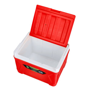 Royalford RF10477 5L Insulated Ice Cooler Box | 3-Layer Thermal Insulation Portable Cooler | Durable HDPE outer shell | PU foam insulation | Food-grade PP inner liner