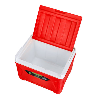 Royalford RF10477 5L Insulated Ice Cooler Box | 3-Layer Thermal Insulation Portable Cooler | Durable HDPE outer shell | PU foam insulation | Food-grade PP inner liner