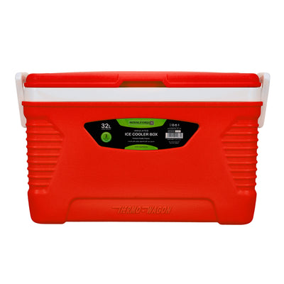 Royalford RF10479 32L Insulated Ice Cooler Box | 3-Layer Thermal Insulation | HDPE Outer Shell | PU Foam Insulation | Food-Grade PP Inner Liner |  BPA-Free Construction