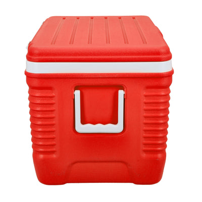 Royalford RF10480 62L Insulated Ice Cooler Box |Three-Layer Thermal Insulation |HDPE outer shell |PU foam insulation |food-grade PP inner lining | heavy-duty side handles
