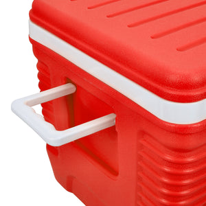 Royalford RF10480 62L Insulated Ice Cooler Box |Three-Layer Thermal Insulation |HDPE outer shell |PU foam insulation |food-grade PP inner lining | heavy-duty side handles