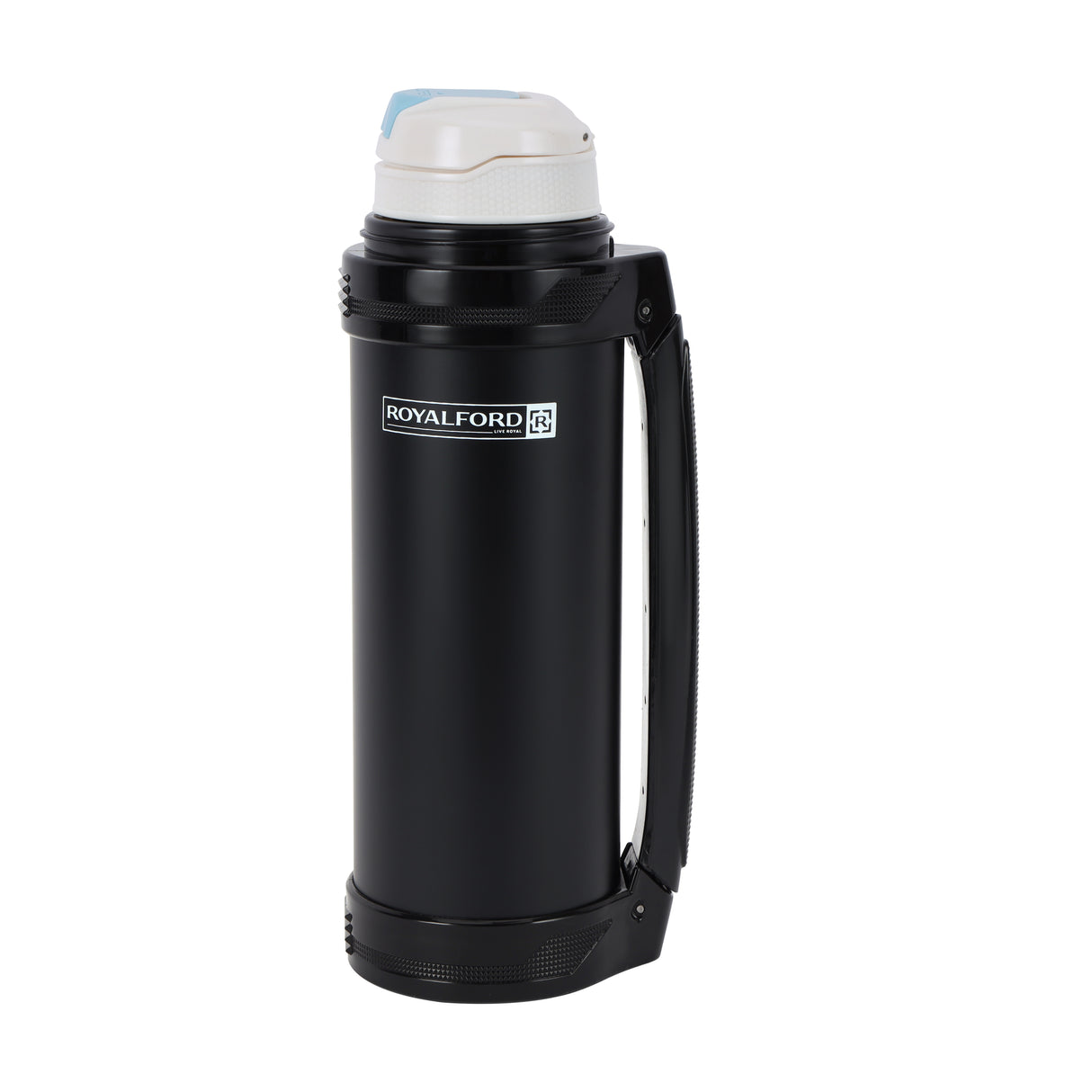 Royalford RF10493 Travel Vacuum Flask 1.0L | Double Wall Stainless Steel Hot & Cold Insulated Flask with SS 304 Inner |  Perfect for Office, Travel & Outdoor Use