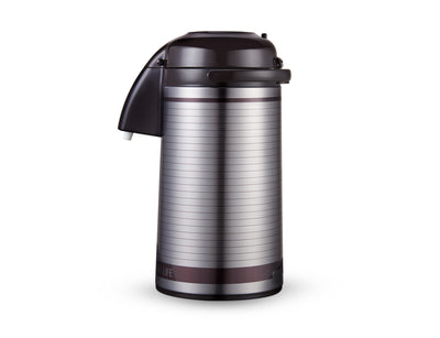 Airpot Flask, Double Wall Vacuum Insulation, RF10501 | Asbestos-Free Glass Inner | 360 Rotating Base; Splash-Proof Nozzle | Portable And Leak-Resistant | Keep Drinks Hot Or Cold for Hours
