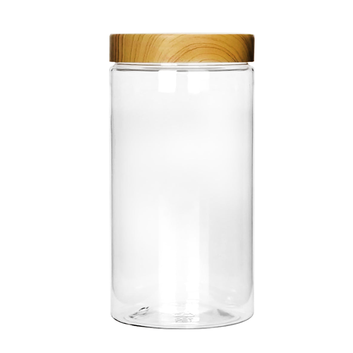 Royalford RF10509 Airtight PET Jar| BPA-free design and secure lid keeps food fresh, odor-free & leak-proof| ideal for storing snacks, grains & dry ingredients|