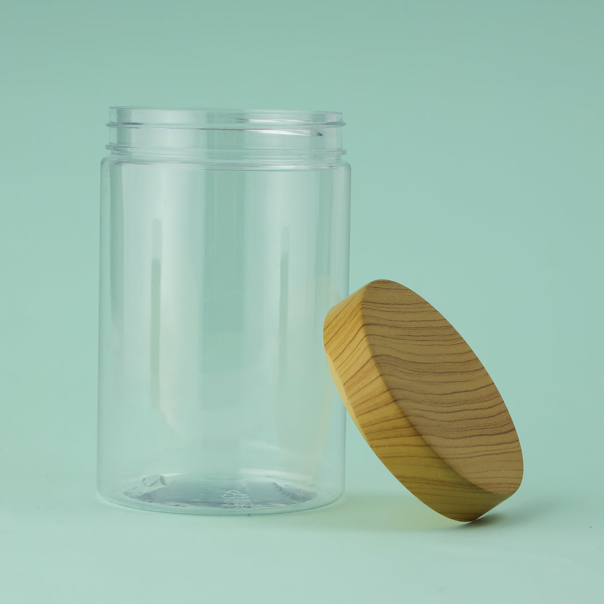 Royalford RF10509 Airtight PET Jar| BPA-free design and secure lid keeps food fresh, odor-free & leak-proof| ideal for storing snacks, grains & dry ingredients|