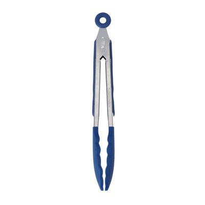 Royalford RF10656 Silicone Food Tong| stainless steel body, heat-resistant & durable, non-slip grip| ergonomic design, ideal for cooking, grilling, serving & kitchen use|