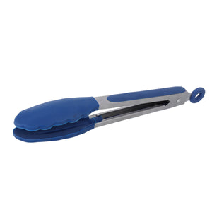 Royalford RF10656 Silicone Food Tong| stainless steel body, heat-resistant & durable, non-slip grip| ergonomic design, ideal for cooking, grilling, serving & kitchen use|