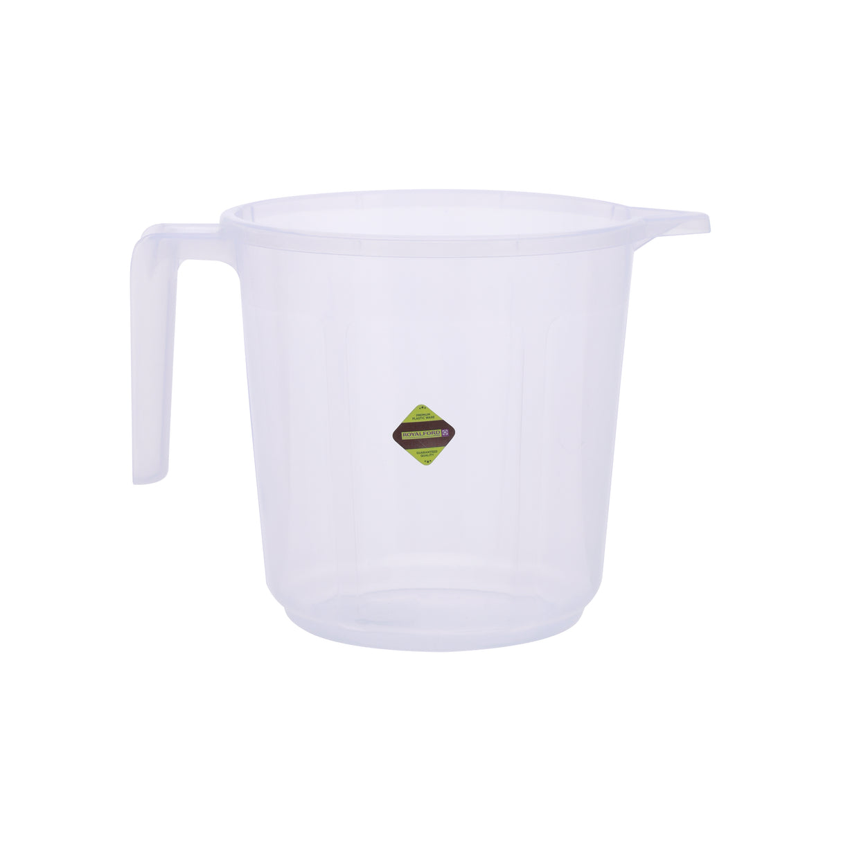 Royalford RF10700 Transparent Royal  1L Measuring Mug | PP Durable Plastic Measuring Cup with Handle | Lightweight Design | Measuring and pouring liquids |Easy to Use