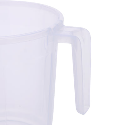Royalford RF10700 Transparent Royal  1L Measuring Mug | PP Durable Plastic Measuring Cup with Handle | Lightweight Design | Measuring and pouring liquids |Easy to Use
