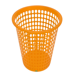Royalford RF10718 Capsule Laundry Basket with Lid | High-Quality PP | Spacious 45 × 66.5 cm Size | Ventilated Construction | Comfortable Handle | Durable & Long Lasting