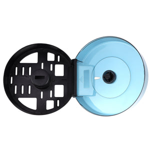 Royalford RF10731 Paper Roll Dispenser |  Durable Hygienic Tissue Holder | Vertical Access Window | ABS Wall Mounted Lockable Design for Bathroom, Restaurant & Hospitals