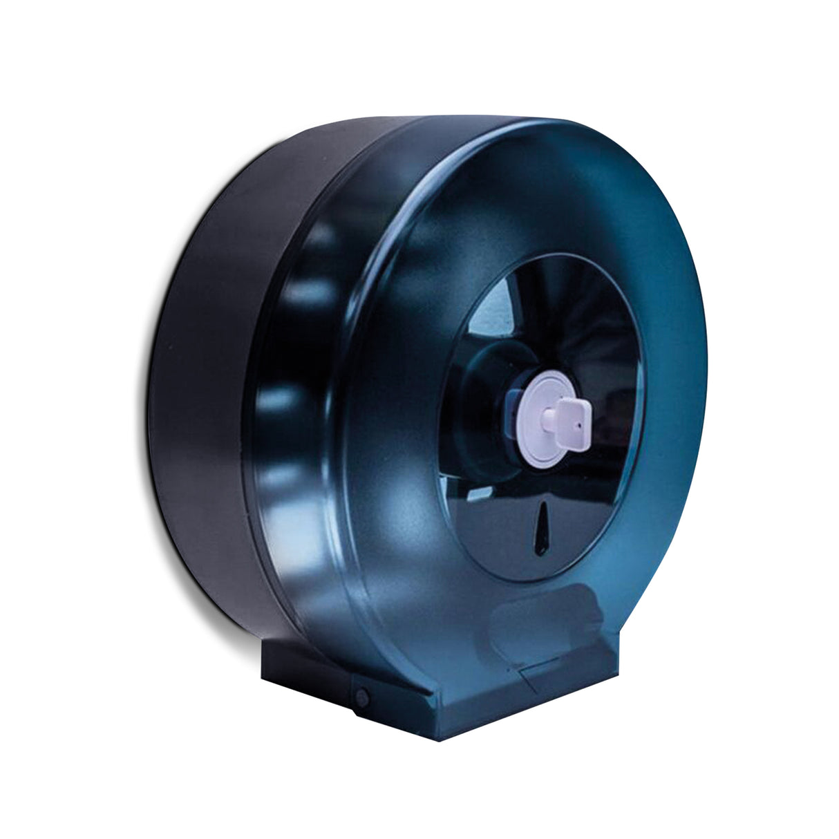 Royalford RF10731 Paper Roll Dispenser |  Durable Hygienic Tissue Holder | Vertical Access Window | ABS Wall Mounted Lockable Design for Bathroom, Restaurant & Hospitals