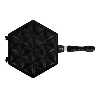 Royalford Samosa Maker RF10745 | Non-Stick Double-Sided Die-Cast Aluminium Plates |   Easy Cleaning|  Durable |  Heat-Resistant Handle & Perfect Crispy Samosas Every Time