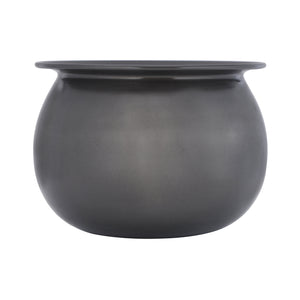 Royalford RF10751 Hard Anodized Rice Pot | 4.0L  Capacity | Steel Lid |  Even Heat Distribution | Durable Food Grade Aluminium Cooking Pot for Rice &  Curry Boiling