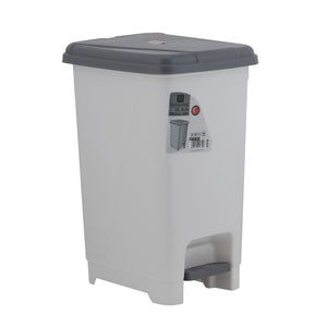 Royalford RF10804 30L Novelty Trash Bin | Durable Design |  Premium Plastic Swing Lid Waste Bin for Kitchen, Bathroom & Office Use |  Modern Home Waste Solution