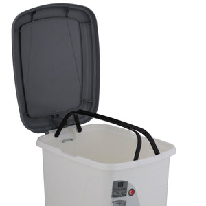 Royalford RF10804 30L Novelty Trash Bin | Durable Design |  Premium Plastic Swing Lid Waste Bin for Kitchen, Bathroom & Office Use |  Modern Home Waste Solution