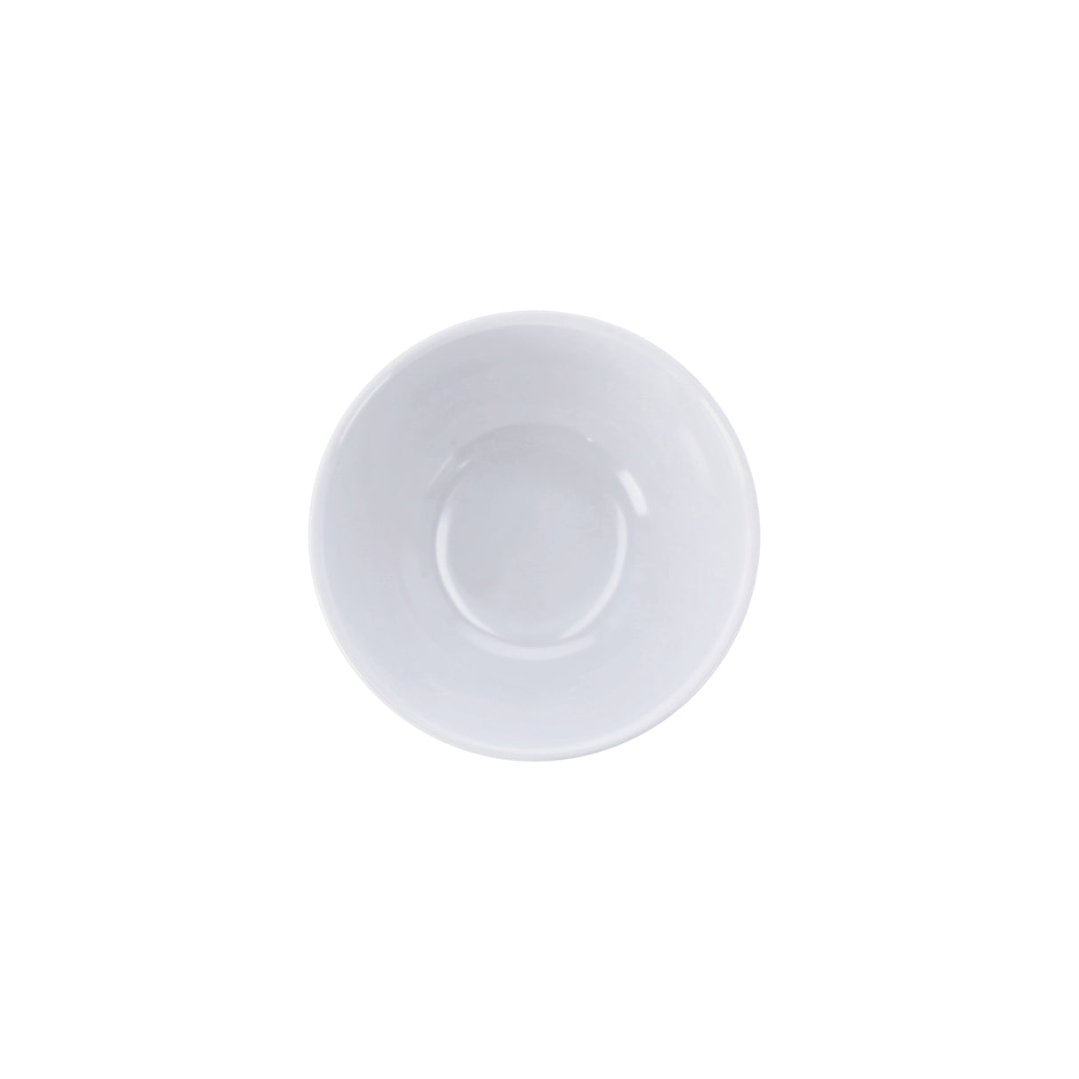 Royalford RF1080WH White Lily Melamine Rice Bowl | 3.5 Inch Durable Lightweight Break Resistant Serving Bowl | Perfect for Rice, Snacks, Desserts & Everyday Tableware Use