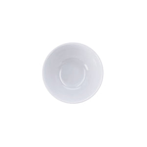 Royalford RF1080WH White Lily Melamine Rice Bowl | 3.5 Inch Durable Lightweight Break Resistant Serving Bowl | Perfect for Rice, Snacks, Desserts & Everyday Tableware Use