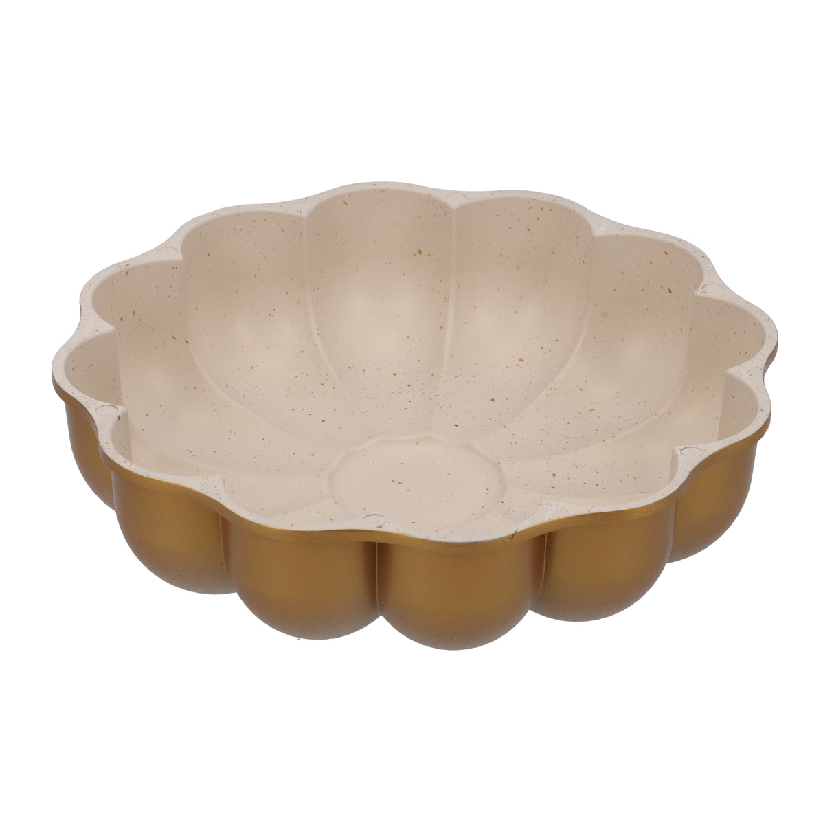 Royalford RF10837 Romeo Bundt Cake Pan | Granite Coated Cast Aluminium Bakeware for Perfect Baking Results | Even Heat Distribution & Durable Premium Non-Stick Baking Pan