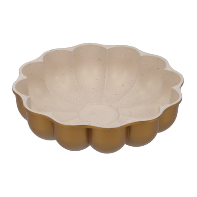 Royalford RF10837 Romeo Bundt Cake Pan | Granite Coated Cast Aluminium Bakeware for Perfect Baking Results | Even Heat Distribution & Durable Premium Non-Stick Baking Pan