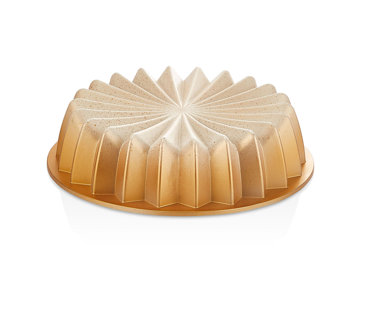 Classic Bundt Cake Pan, Aluminium Bakeware, RF10840 | Beautiful Design Cake Tin | Granite Coated Non-Stick Pan for Easy Food Release & Clean Up | Oven Safe Cake Tin