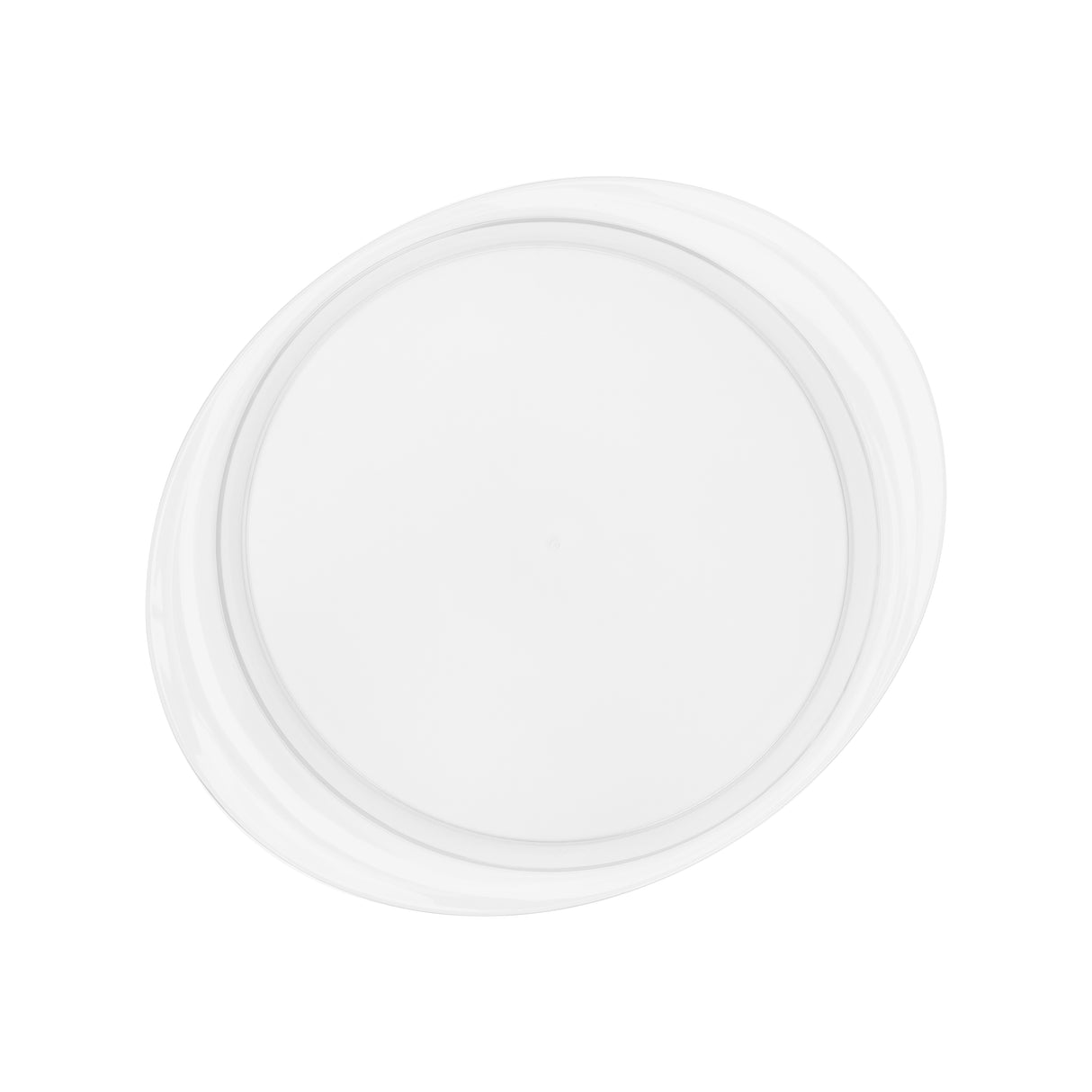 Royalford RF10850 Premium Acrylic Cake Serving Set with Dome | 4-Piece BPA-Free Cake Platter |  Large serving platter | Elegant ribbed dome design | Lightweight