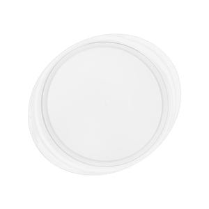 Royalford RF10850 Premium Acrylic Cake Serving Set with Dome | 4-Piece BPA-Free Cake Platter |  Large serving platter | Elegant ribbed dome design | Lightweight
