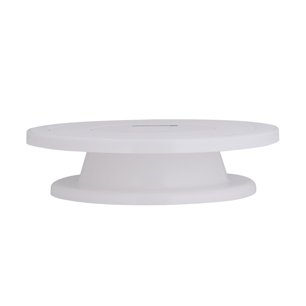 Royalford RF10866 Cake Decorating Turntable 28cm | 360° Rotating Non-Slip Cake Stand | polypropylene (PP) construction | Non-slip surface |Anti-skid rubber base