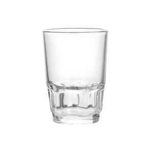 Royalford RF1096 GT6 6PCS Tumbler Set | 8oz Drinking Glasses Durable Everyday Water Juice Glass Set | Lightweight & Reusable Home Dining Glassware |Space-Saving Design
