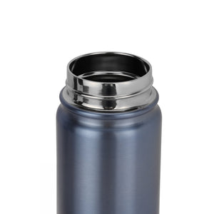 Royalford RF10983 Stainless Steel Vacuum Sports Bottle 650ml | Double Wall Insulation for Hot and Cold Drinks | Leak Resistant Design for Gym, Travel &  Office Use