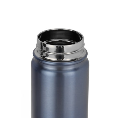 Royalford RF10983 Stainless Steel Vacuum Sports Bottle 650ml | Double Wall Insulation for Hot and Cold Drinks | Leak Resistant Design for Gym, Travel &  Office Use