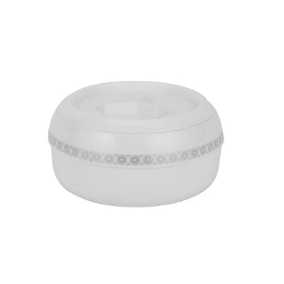 Royalford RF11031 Zoria Insulated Casserole 3000ml | Stainless Steel Inner | Super PU Insulation  |  Premium Stainless Steel Inner Casing |  Firm Twist-Lock Lid