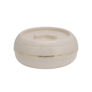 Royalford RF11033 Zoria Insulated Casserole Set 3Pcs | Stainless Steel Hot Pot | Twist-Lock Lid  | Super PU Insulation  |Premium Stainless Steel Inner | Food-Grade