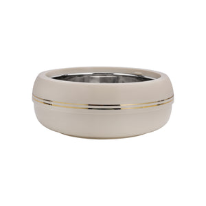 Royalford RF11033 Zoria Insulated Casserole Set 3Pcs | Stainless Steel Hot Pot | Twist-Lock Lid  | Super PU Insulation  |Premium Stainless Steel Inner | Food-Grade