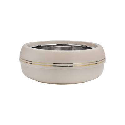 Royalford RF11033 Zoria Insulated Casserole Set 3Pcs | Stainless Steel Hot Pot | Twist-Lock Lid  | Super PU Insulation  |Premium Stainless Steel Inner | Food-Grade