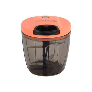 Royalford RF11036 Pull Chopper 2 in 1 1000ml | BPA Free | Stainless Steel Blades & Whisk Attachment | Vegetable Cutter, Onion Chopper, Mixer & Kitchen Tool |Easy to clean