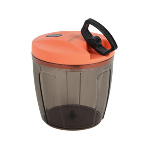 Royalford RF11036 Pull Chopper 2 in 1 1000ml | BPA Free | Stainless Steel Blades & Whisk Attachment | Vegetable Cutter, Onion Chopper, Mixer & Kitchen Tool |Easy to clean