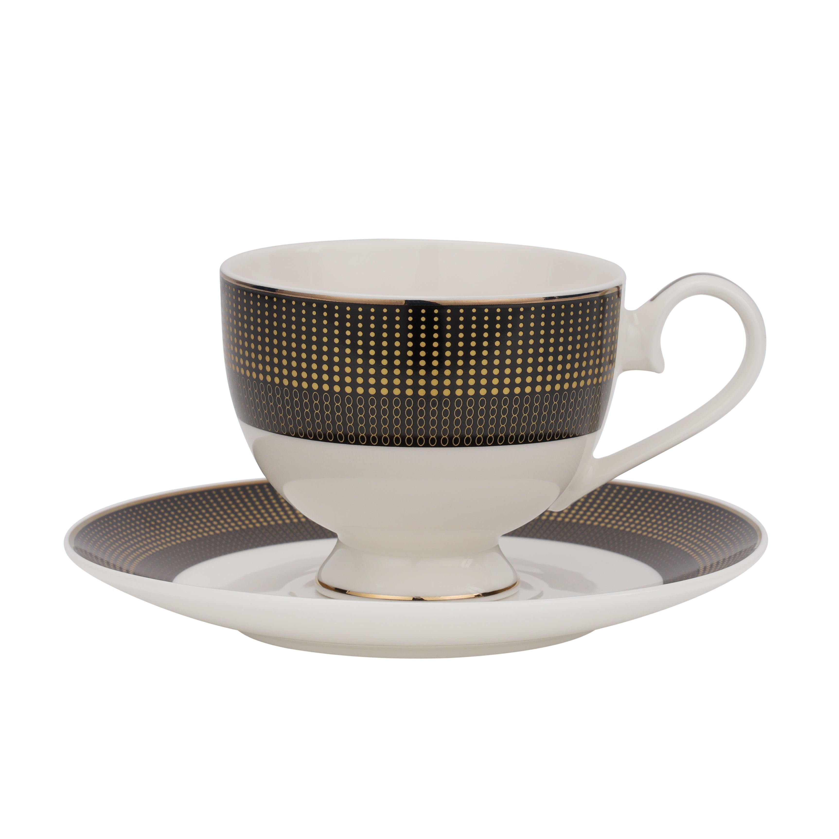 Royalford RF11046 83-Piece Premium Bone China Dinner Set – Geepas