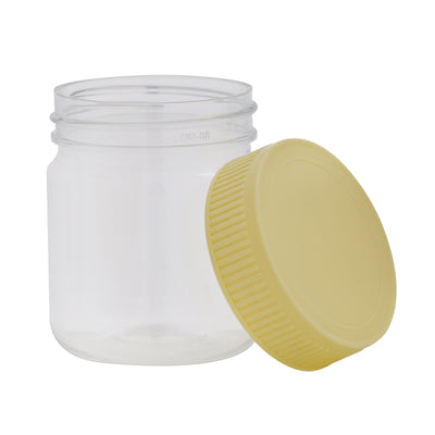 RoyalFord RF11093 Airtight PET Jar| 100ml | BPA Free, Leak Proof ,Odor Free, Transparent Food Storage Container | Kitchen Storage Jar with Secure Lid for Spices & Snacks