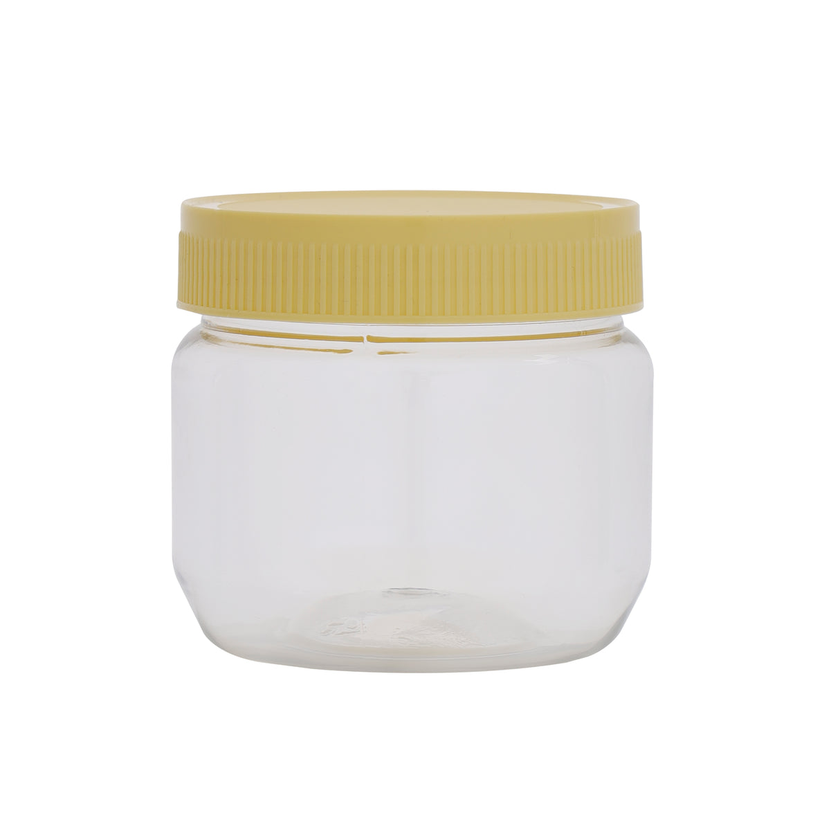 RoyalFord RF11094 Round Airtight PET Jar | 250ML | BPA Free | Leak Proof & Odor Free Storage Container | Perfect for Kitchen Food Grains, Spices &  Snacks | Durable