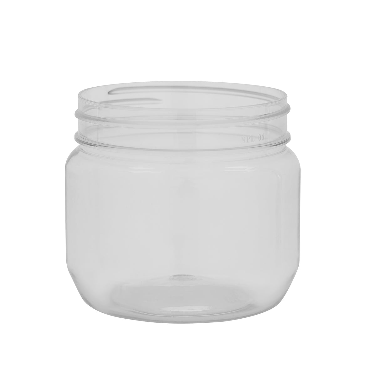 RoyalFord RF11094 Round Airtight PET Jar | 250ML | BPA Free | Leak Proof & Odor Free Storage Container | Perfect for Kitchen Food Grains, Spices &  Snacks | Durable